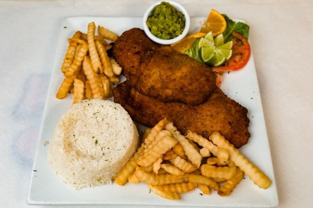 Lomo De Cerdo Empanizada.