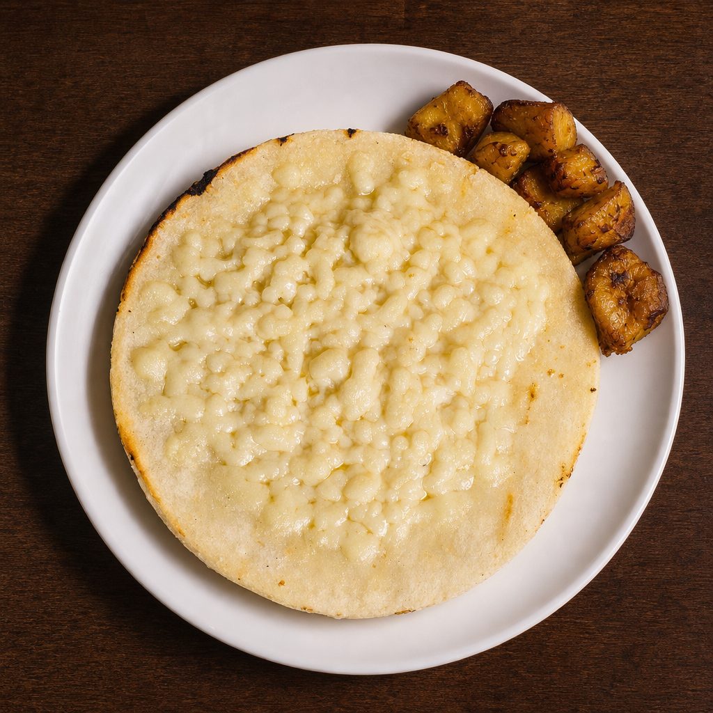 Arepa Con Queso.