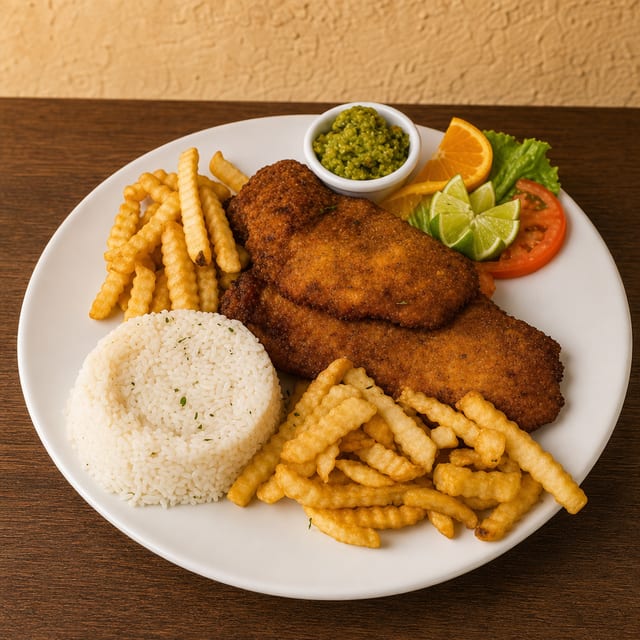 Lomo de Cerdo Empanizada.