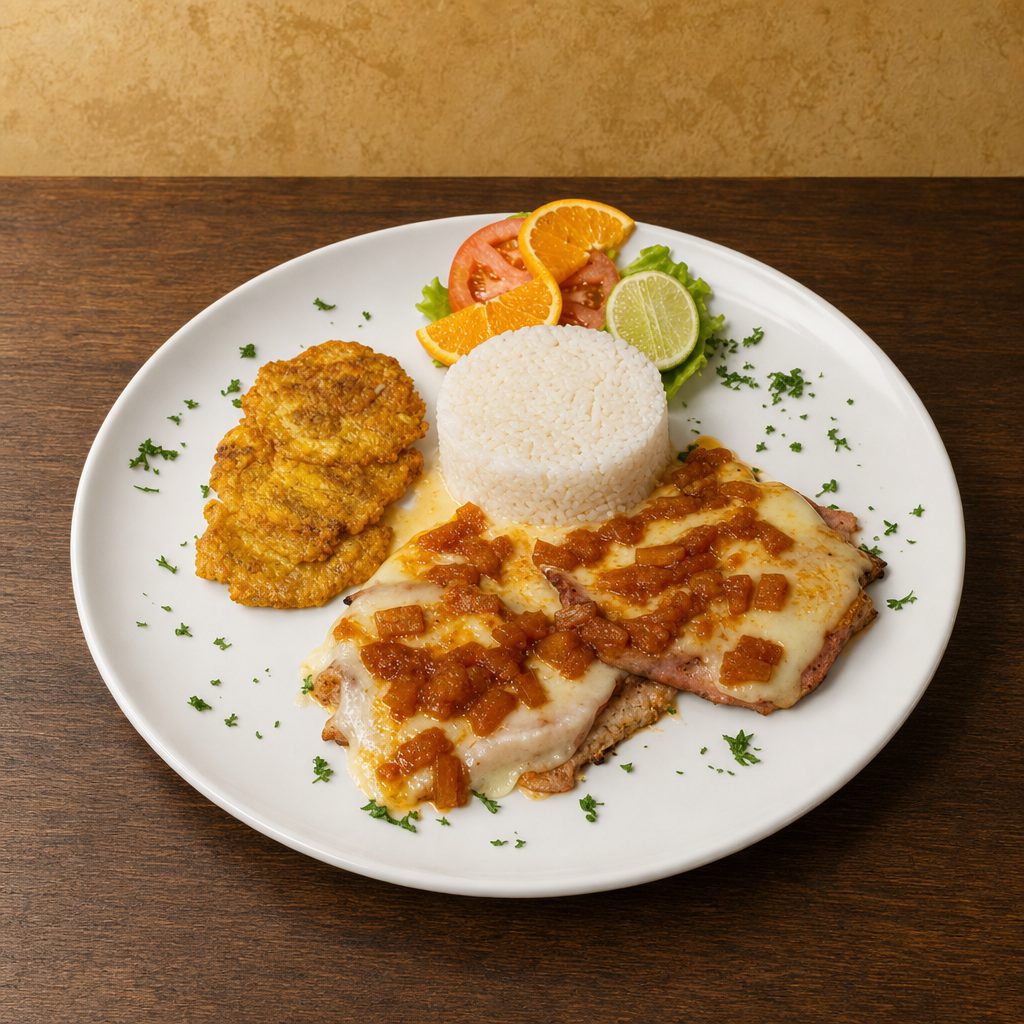 Lomo De Cerdo Hawaiano.