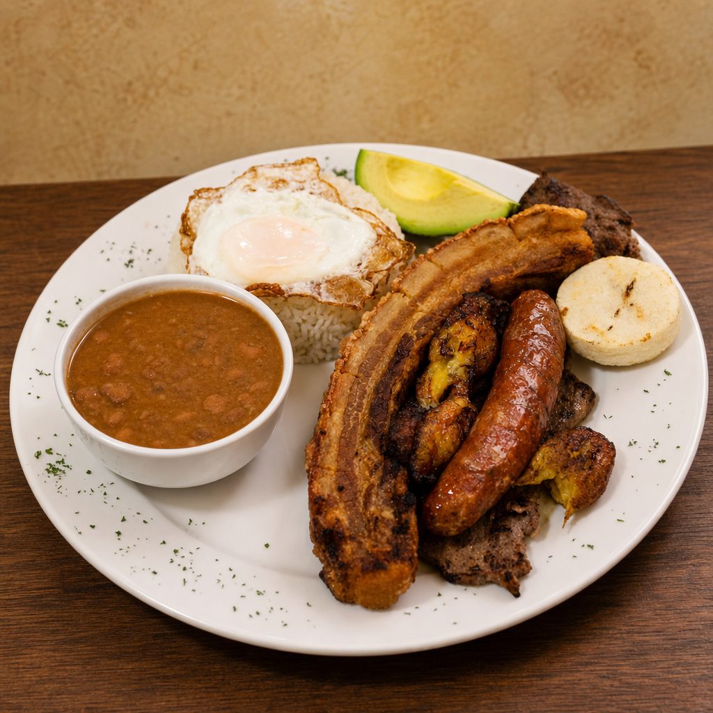 Bandeja Paisa.