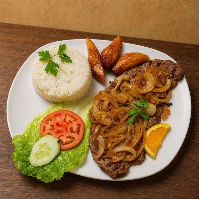 Bistek Encebollado.